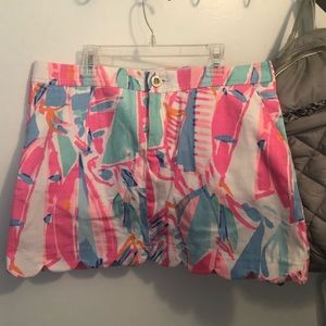 NWOT Lilly Pulitzer Scalloped Skirt